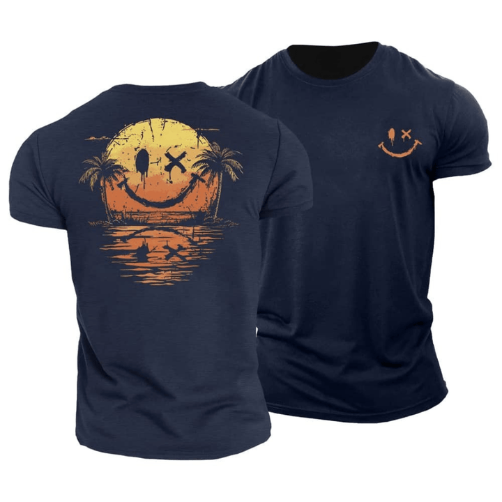 David | Sommer Smiley Meer T-Shirt