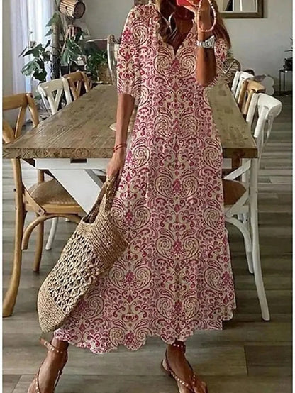 Heidrun | Vintage Sommerkleid, Eleganz und Komfort